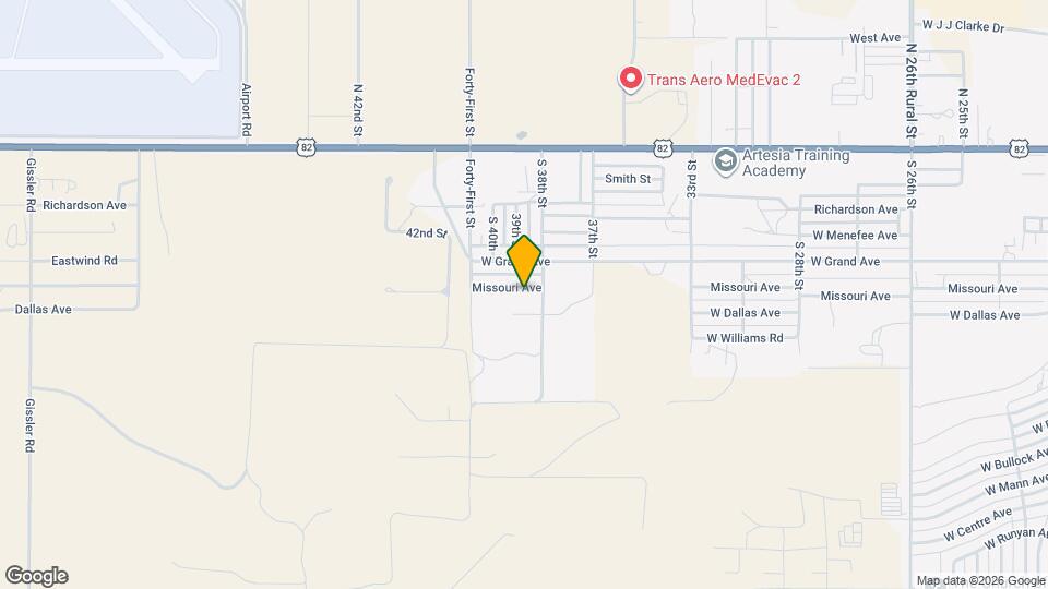 3807 Missouri Ave Map and Location Details