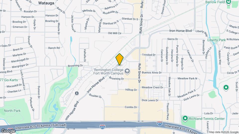6540 Iron Horse Blvd Map and Location Details