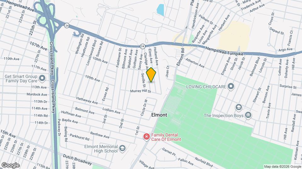 200 Claridge Ave Map and Location Details