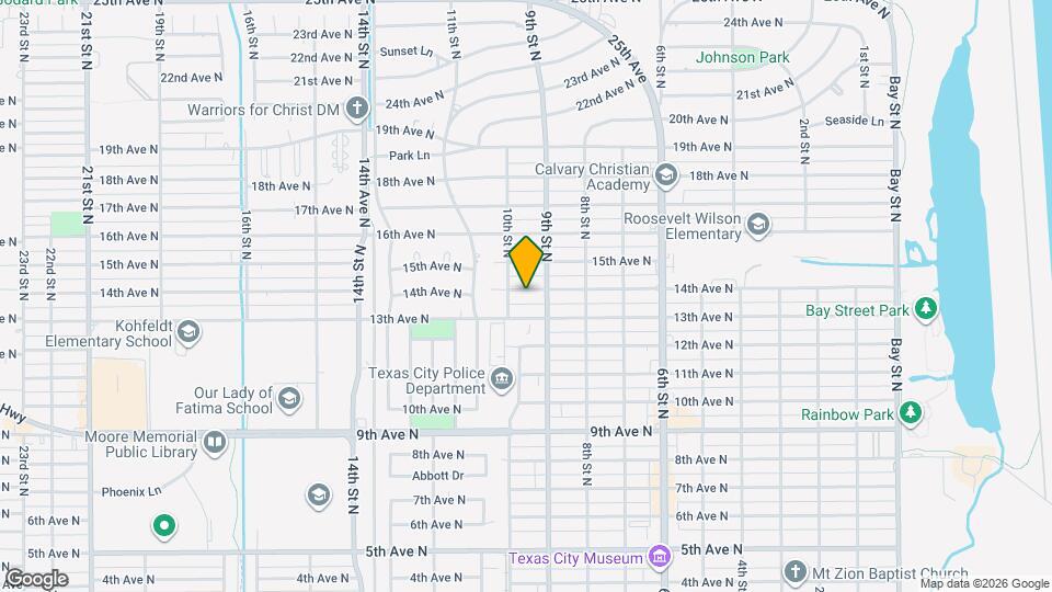 909 14th Ave N Map and Location Details