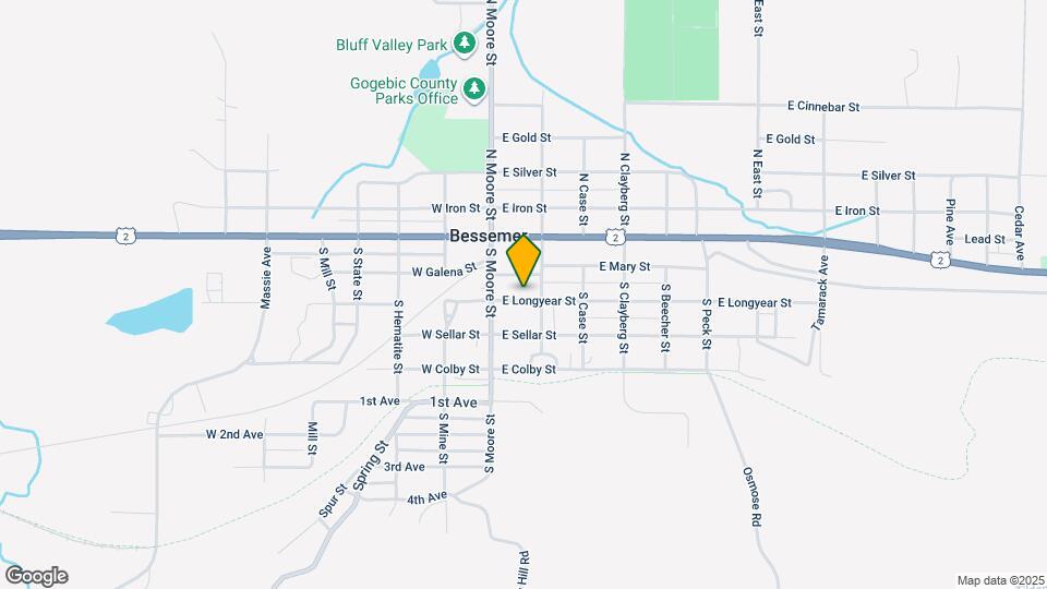 112 E Longyear St Map and Location Details