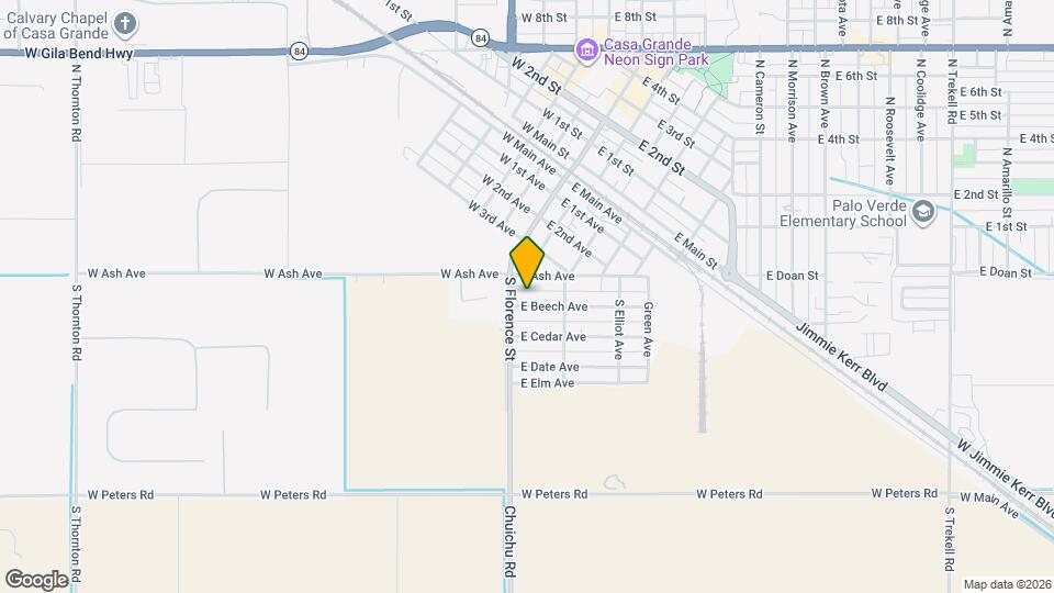 116 E Beech Ave Map and Location Details