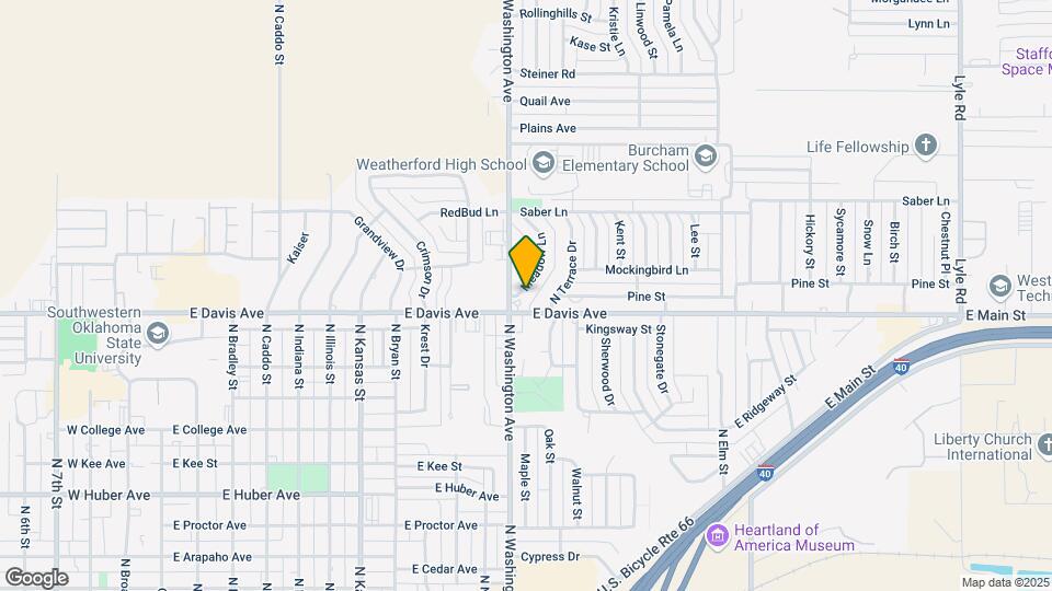 1304 Meadow Ln Map and Location Details