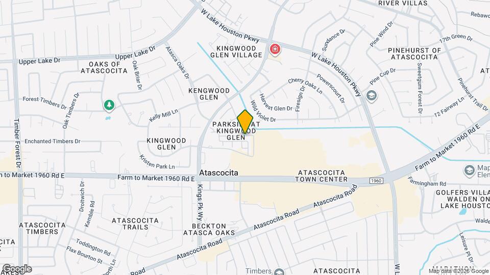 18722 Atasca Oaks Dr Map and Location Details