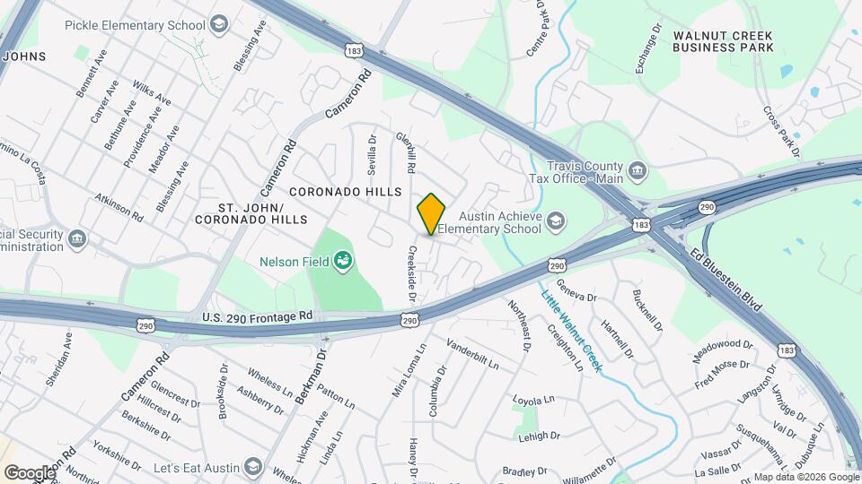 1809 Coronado Hills Dr Map and Location Details