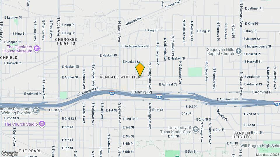 2514 E Archer St Map and Location Details