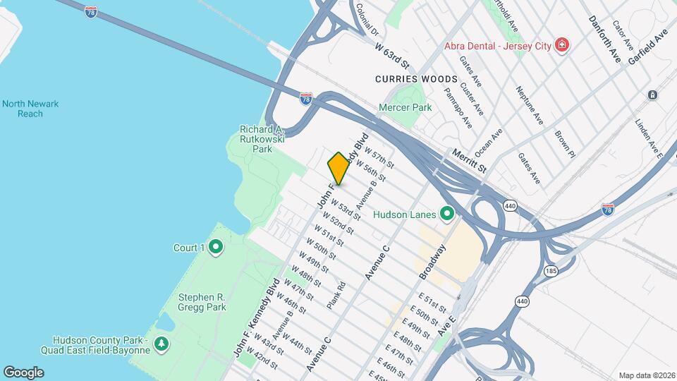 1202 Kennedy Blvd Mapa y Detalles de la Ubicación