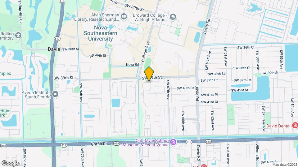 6984 SW 39th St Mapa y Detalles de la Ubicación