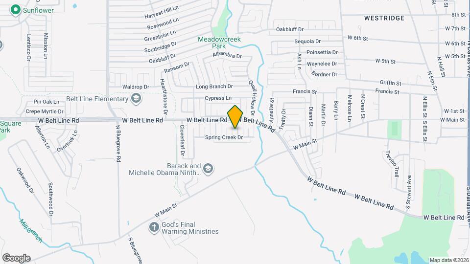 478 Clearbranch Dr Map and Location Details