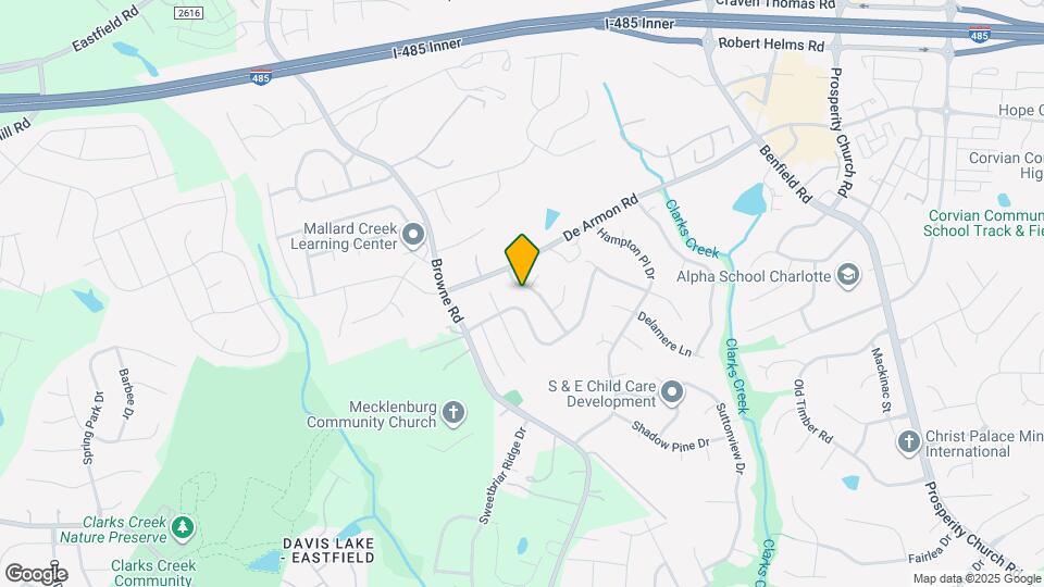 8619 Mineral Ridge Way Mapa y Detalles de la Ubicación