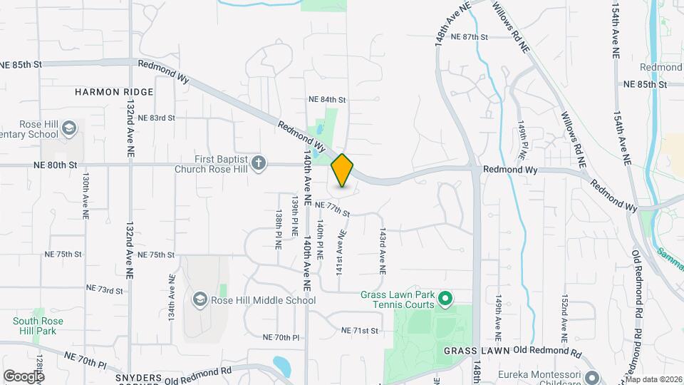 14102 NE 78th Ct Map and Location Details
