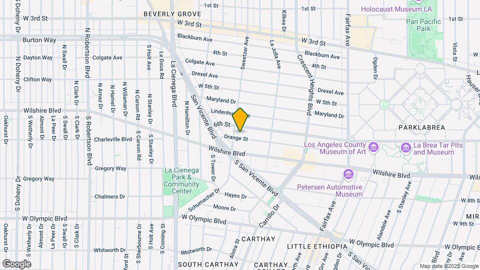 6521 Orange St Mapa y Detalles de la Ubicación