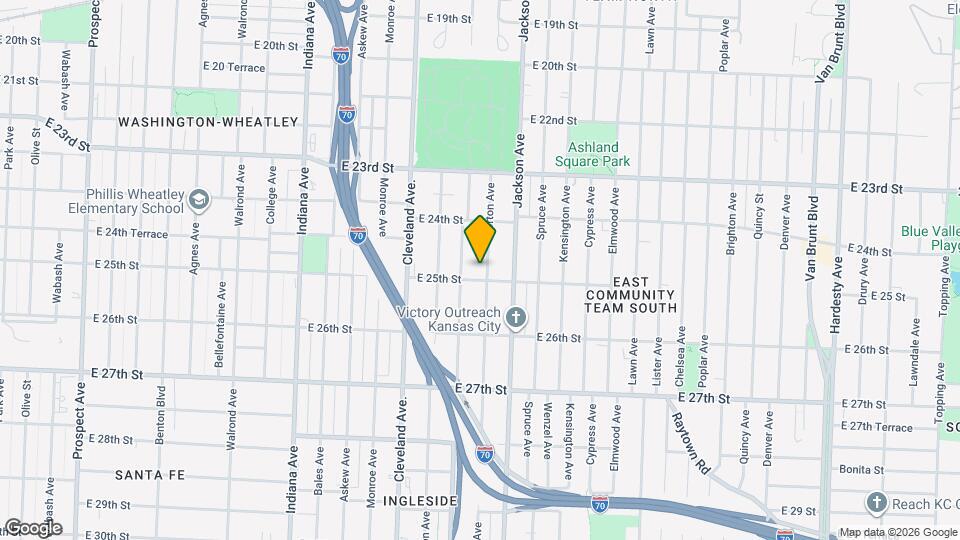 2444 Norton Ave Map and Location Details