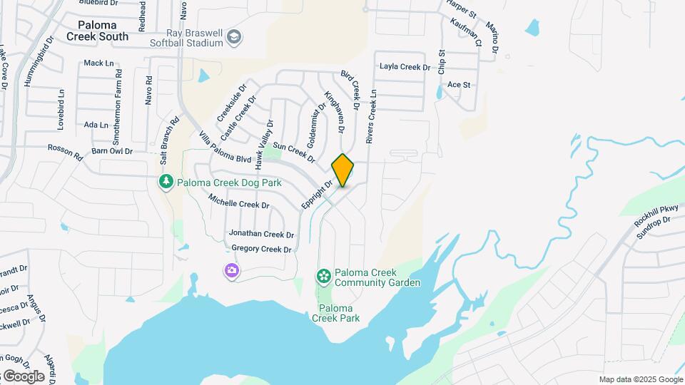 1500 Abby Creek Dr Map and Location Details