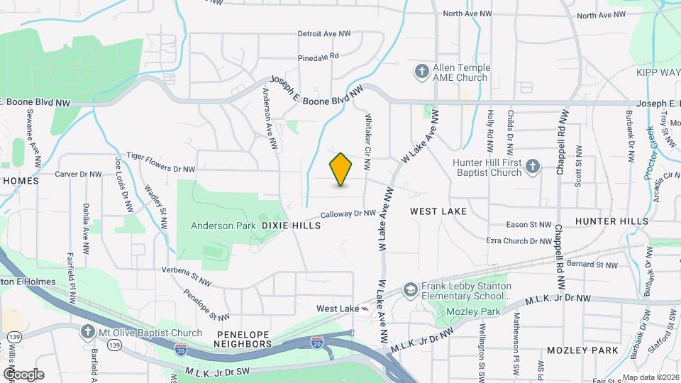 1825 Oakmont Dr NW Map and Location Details