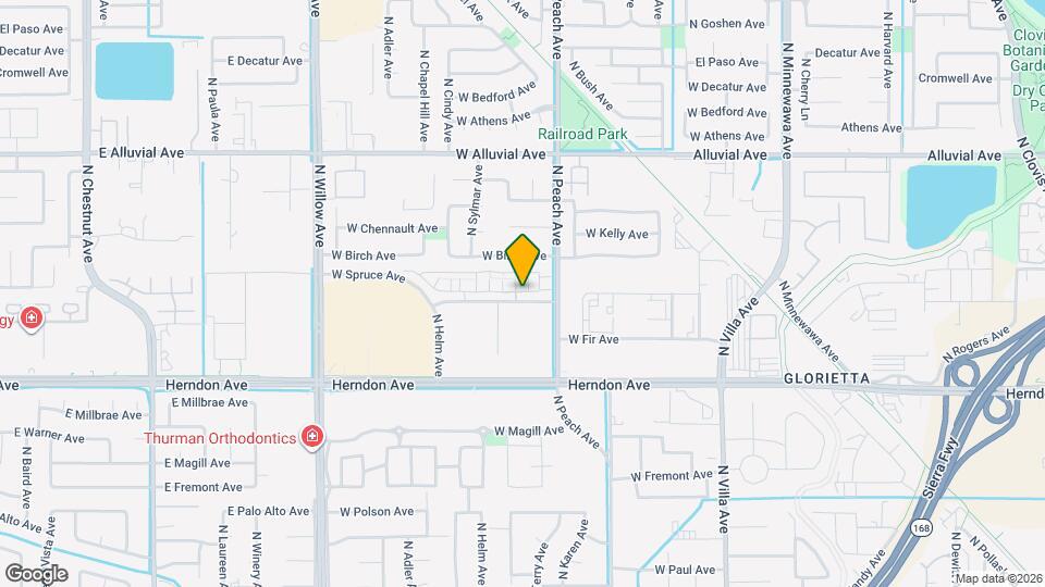 462 W Mahogany Ln Map and Location Details