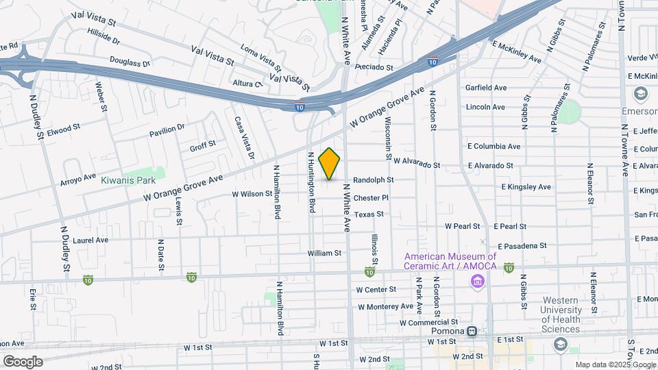 554 Randolph St Map and Location Details