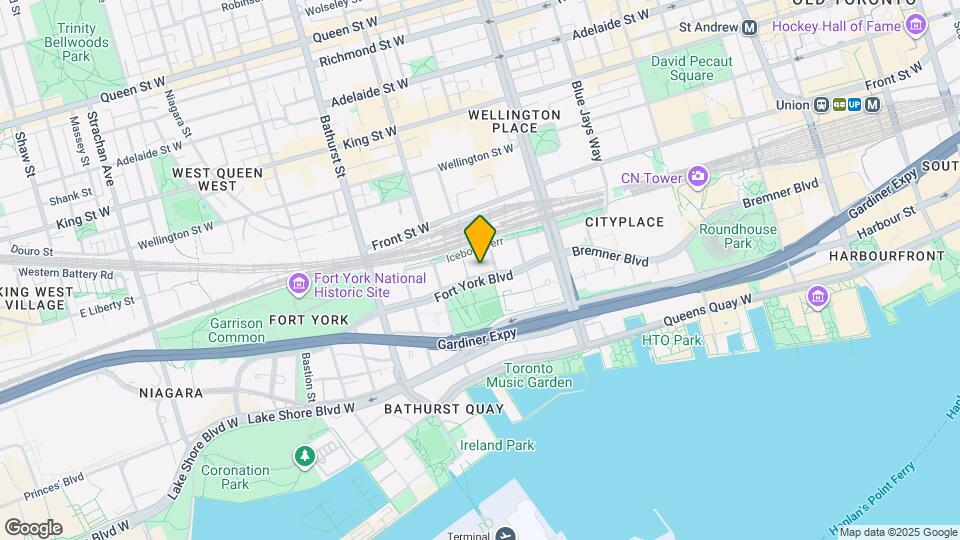 62 Fort York Blvd Map and Location Details