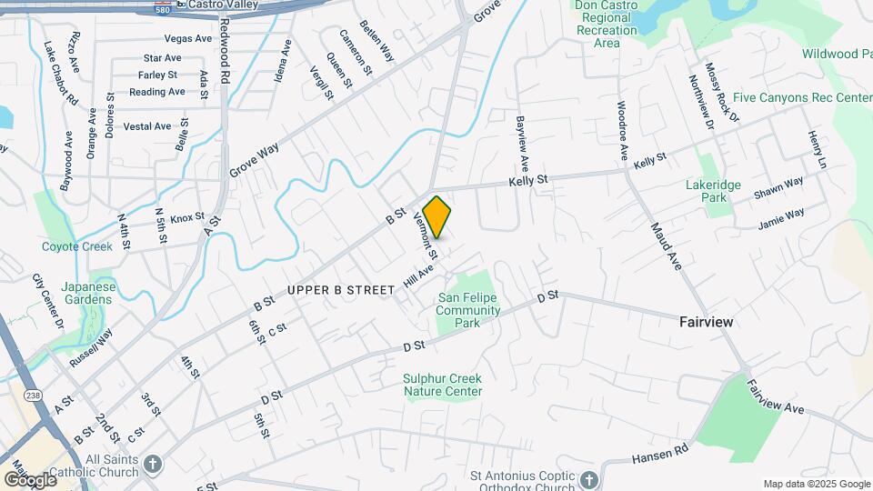 22775 Vermont St Map and Location Details