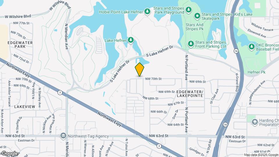 7019 N Spinnaker Ln Map and Location Details