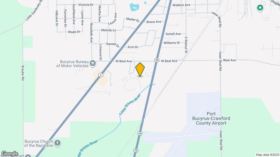 208 Heritage Cir Map and Location Details