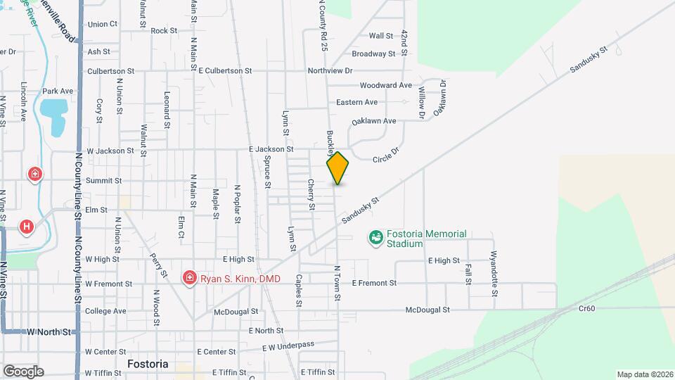 652 Buckley St Map and Location Details