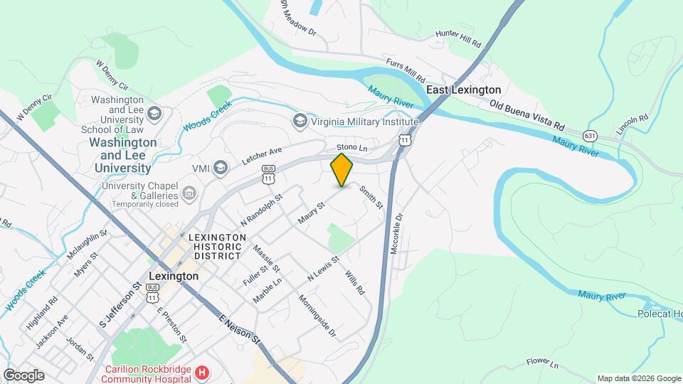 525 Maury St Map and Location Details