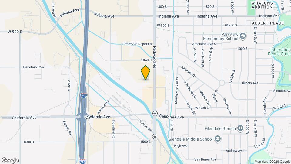 1146 S Redwood Rd Map and Location Details