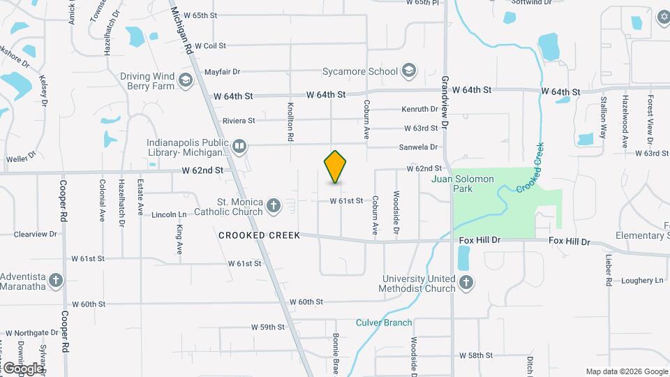 6108 Bettcher Ave Mapa y Detalles de la Ubicación