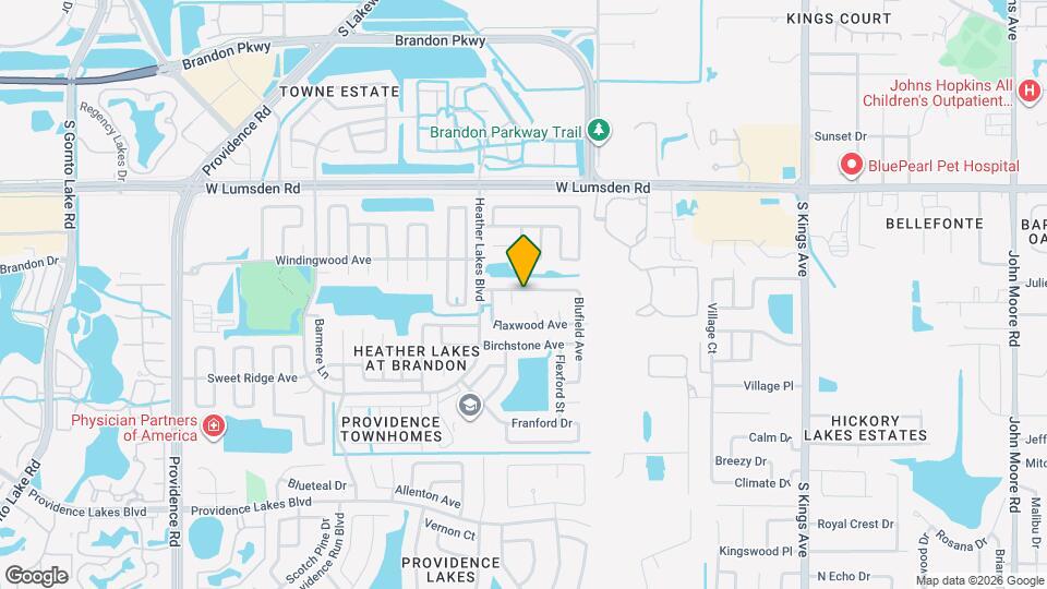 1114 Blufield Ave Map and Location Details