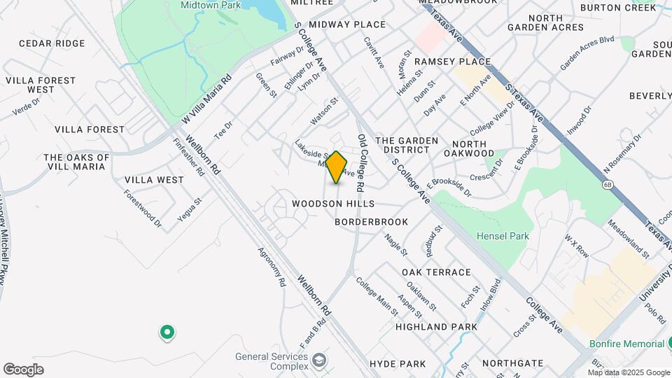 3908 Hilltop Dr Map and Location Details