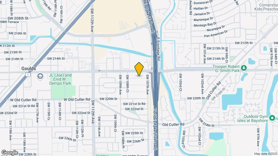 10745 SW 217th St Map and Location Details