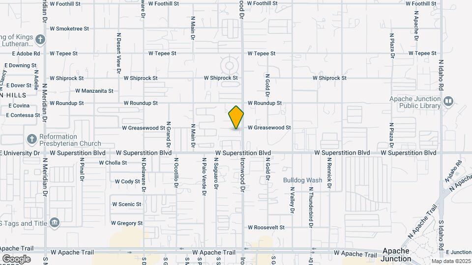 Trails End Mobile Home Park Map and Location Details