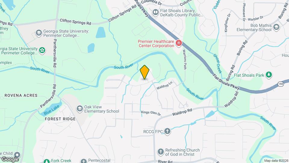 3415 Waldrop Trail Map and Location Details