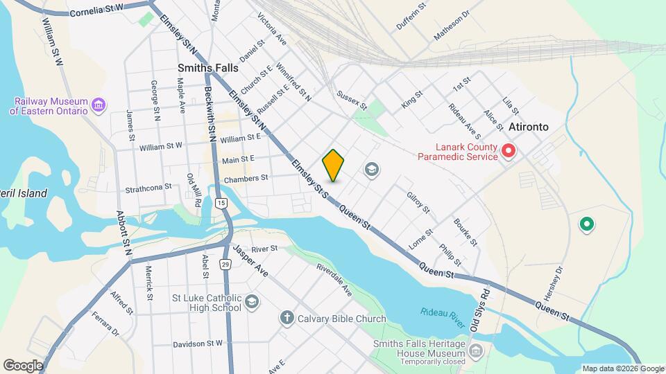 45 Elmsley St S Map and Location Details