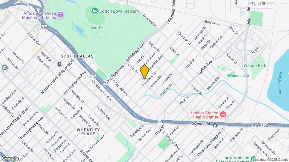 3707 Penelope St Map and Location Details