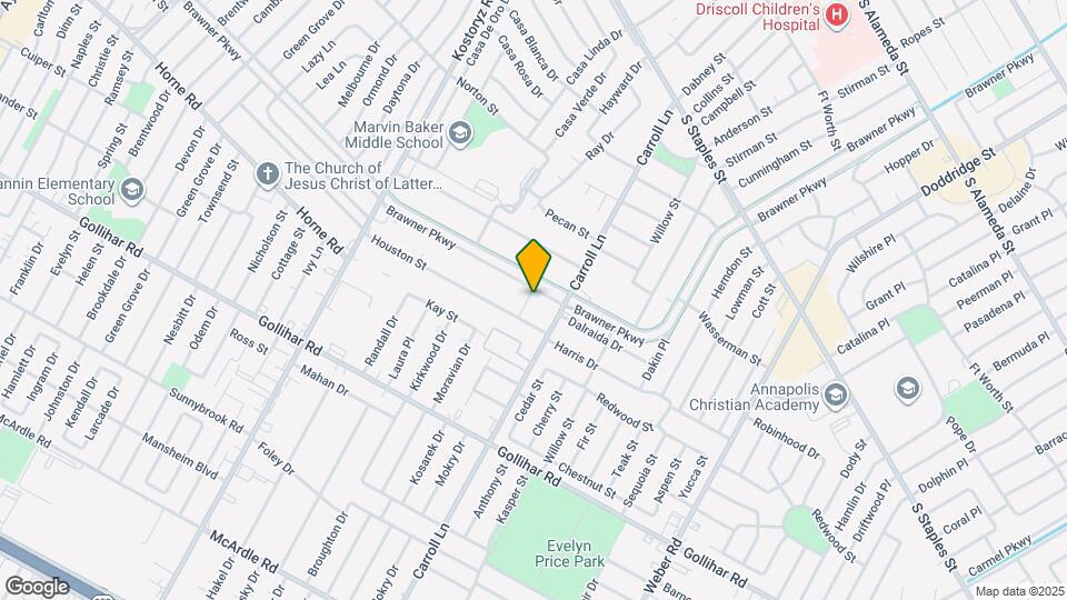 3525 Brawner Pkwy Map and Location Details