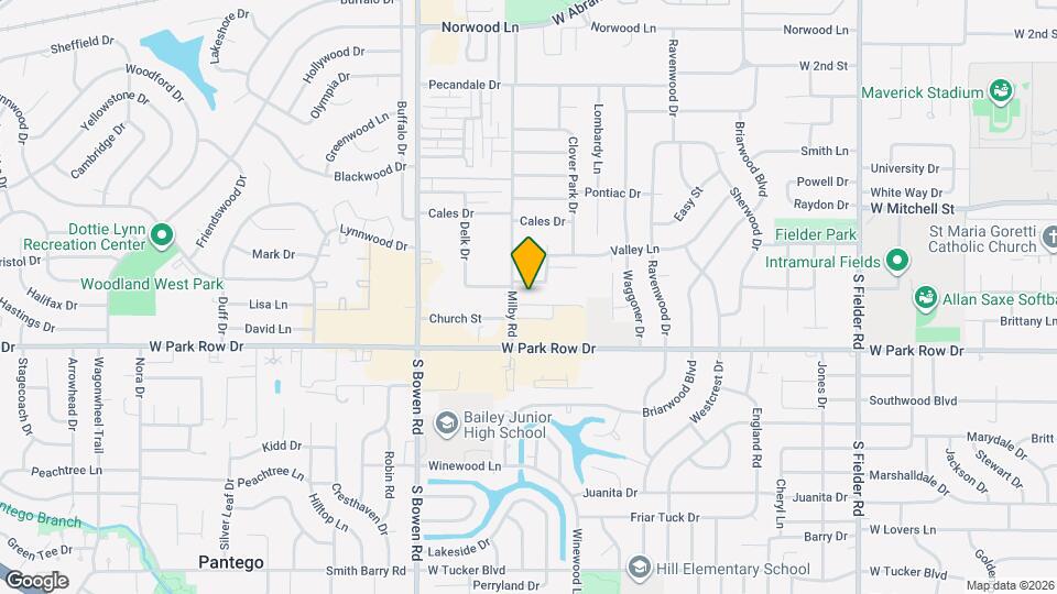 2219 Lavern St Map and Location Details