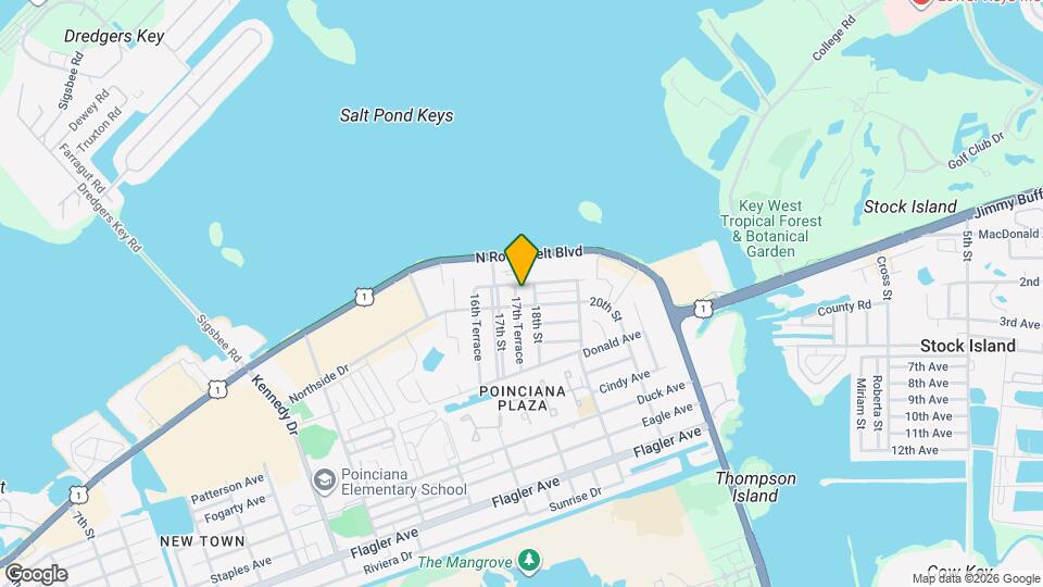 909 17th Ter Map and Location Details