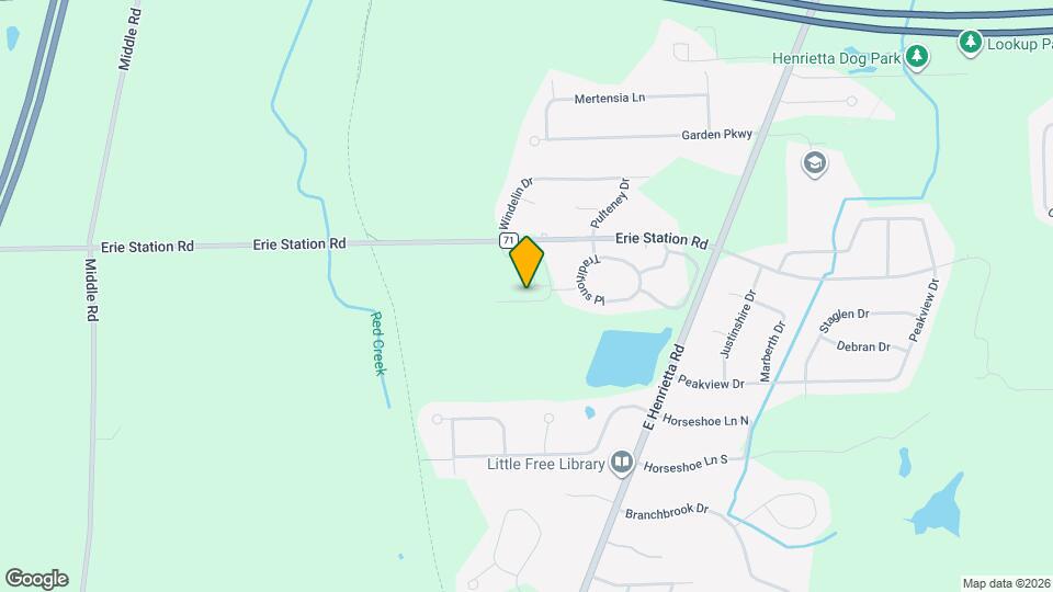 403 Erie Rdg Dr Map and Location Details