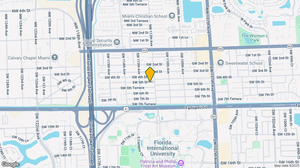 11230 SW 5th St Map and Location Details