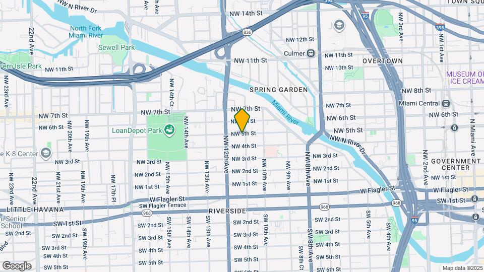 1112 NW 5th St Map and Location Details