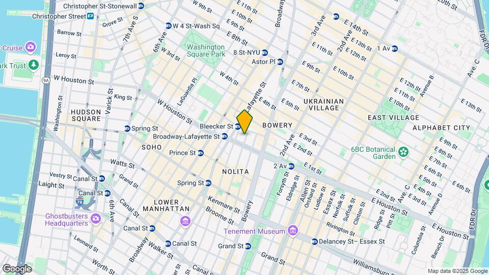 307 Mott Street Map and Location Details