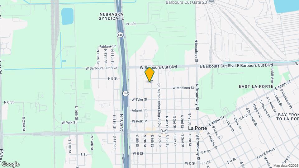 513 N 6th St Map and Location Details