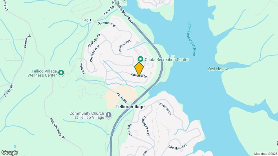154 Kawga Way Map and Location Details