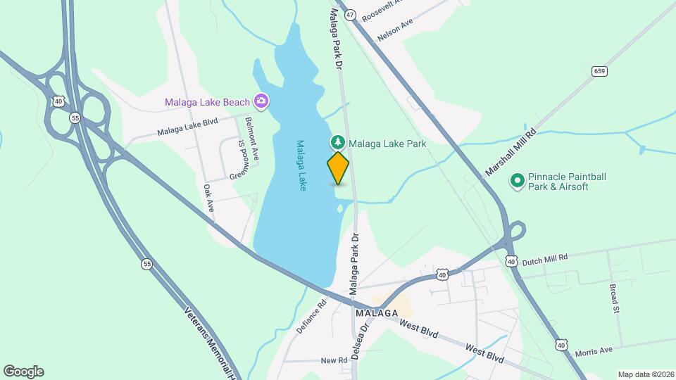 325 Malaga Park Dr Map and Location Details