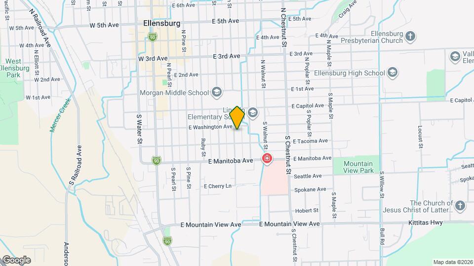 304 S Anderson St Map and Location Details