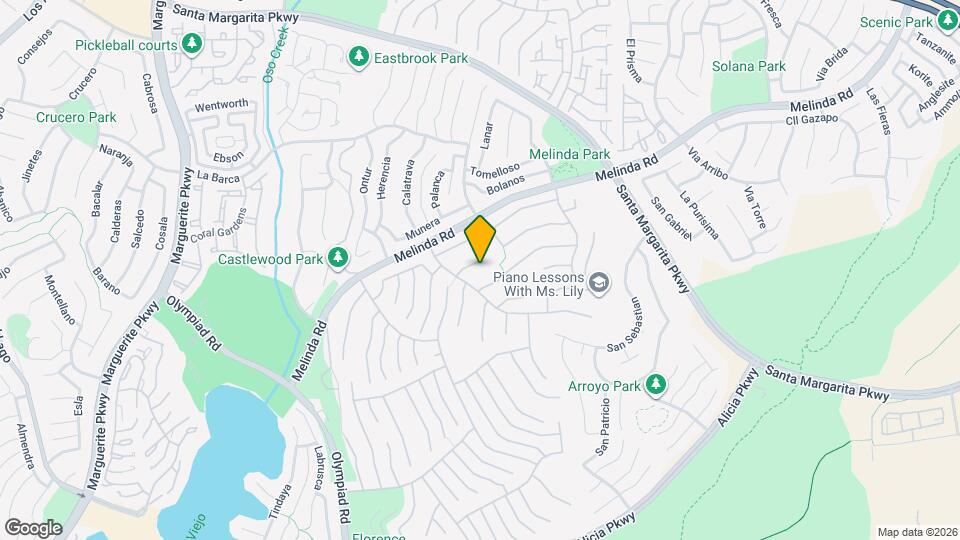 28652 Deepcreek Mapa y Detalles de la Ubicación