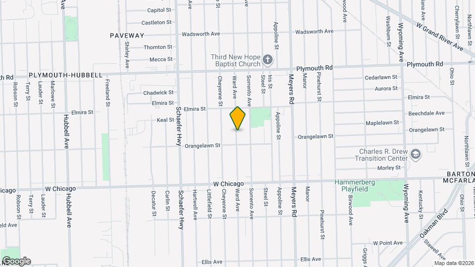 9950-9952 Ward Ave Map and Location Details