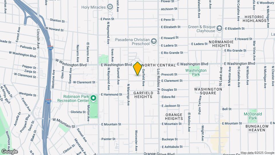 1251 Garfield Ave Map and Location Details